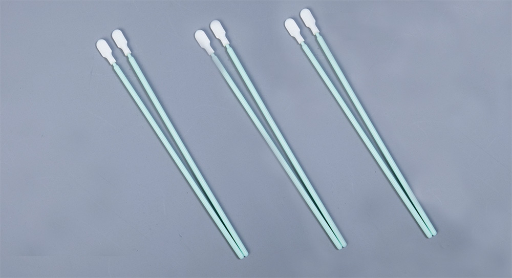 PS761B Cleanroom Polyester Head Swabs Electronics Use